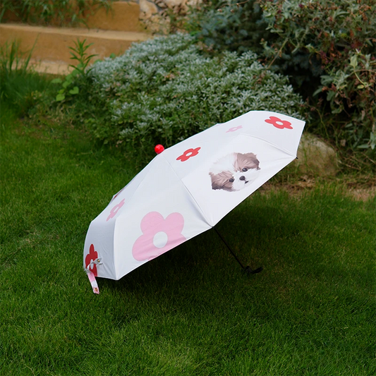 Regenschirm mit Haustierporträt nach Maß