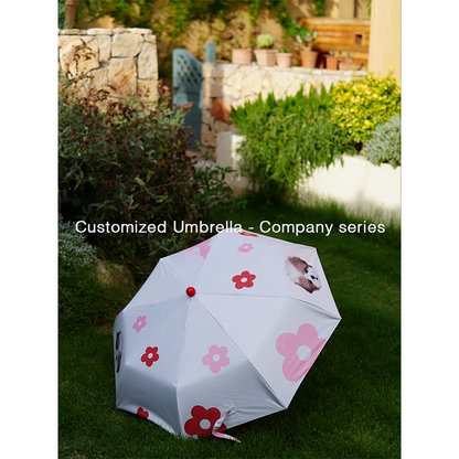 Parapluie personnalisé avec portrait d'animal de compagnie